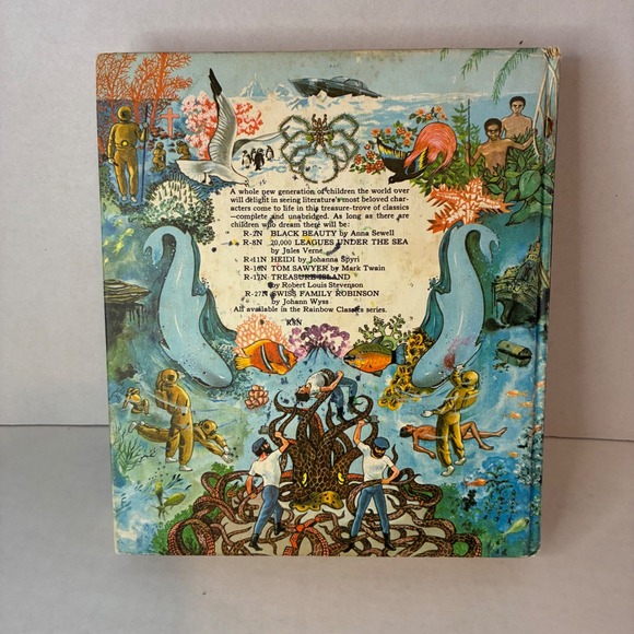 Twenty Thousand Leagues Under the Sea Jules Verne Illustrated Kurt Wiese Book - Picture 2 of 16